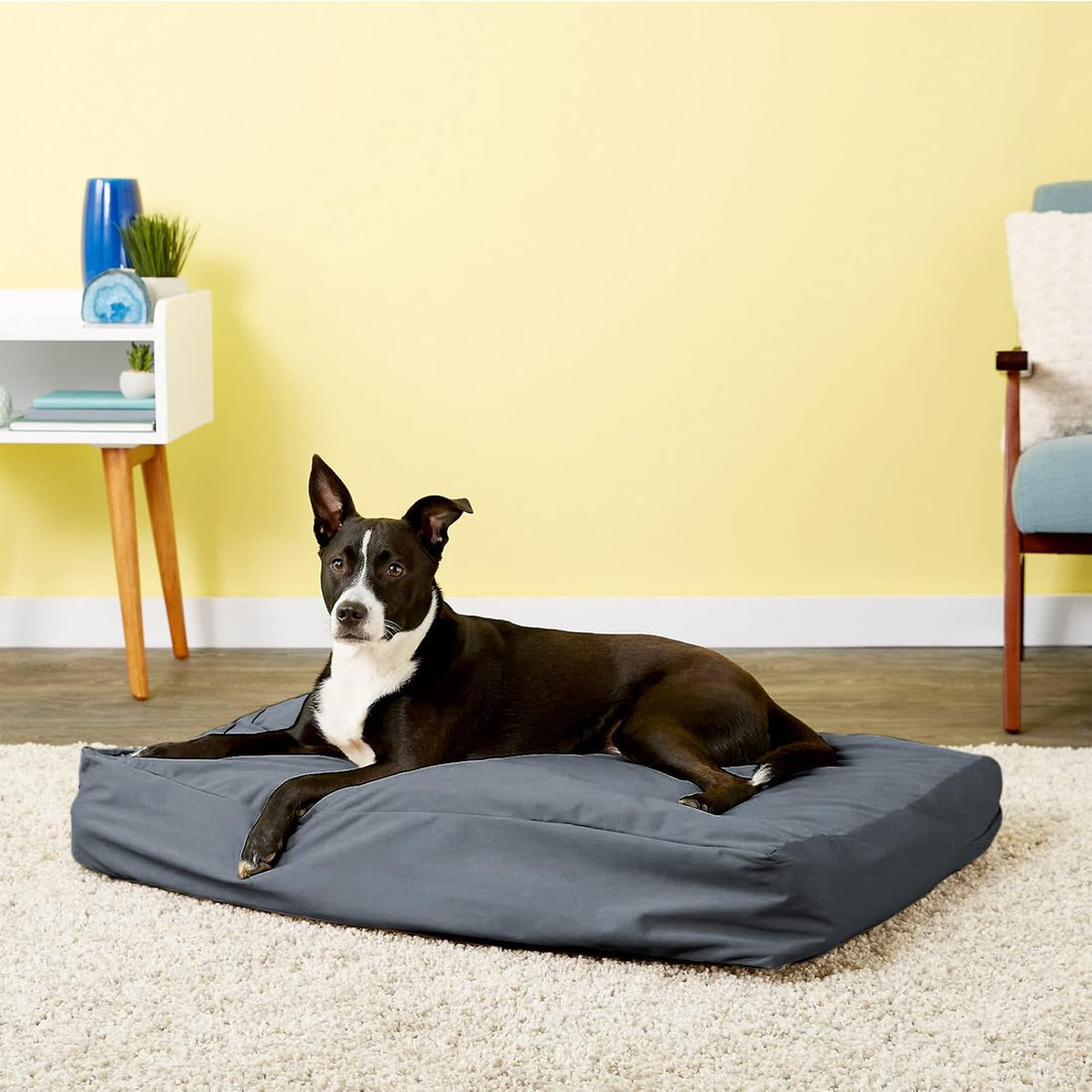 Dog Bed Covers 36L × 27W × 3H Inch Washable Grey Thickened Waterproof