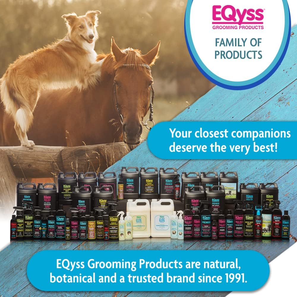 EQyss Micro-Tek Equine Itch Relief Shampoo - Soothes Irritated Skin
