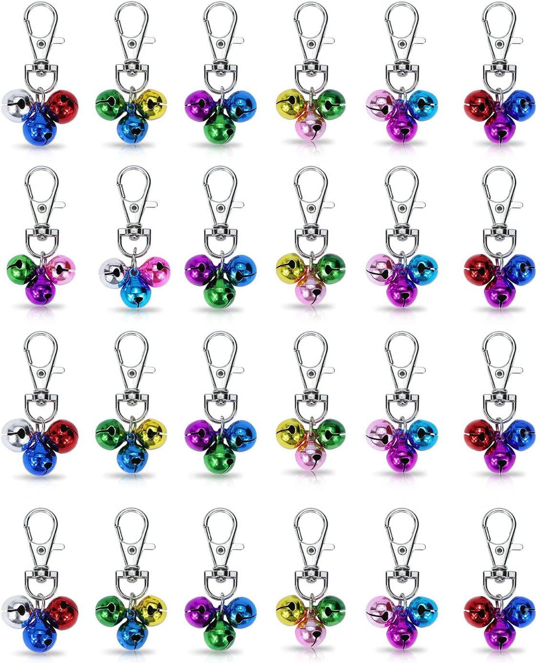 Wontee Cat Collar Bells Loud Dog Bell Training Charm Pendants for Pet