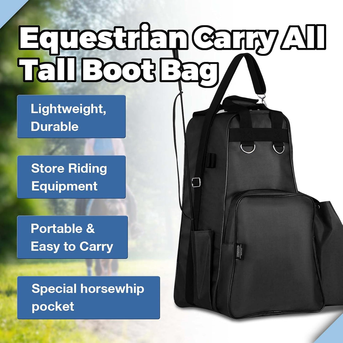 Harrison Howard Equestrian Boot Bag