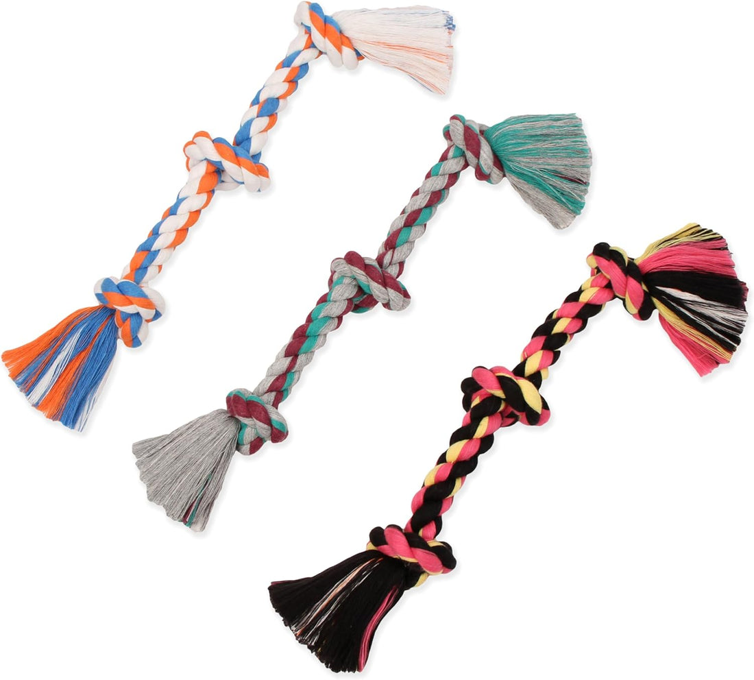 Mammoth Flossy Chews Color Rope Tug