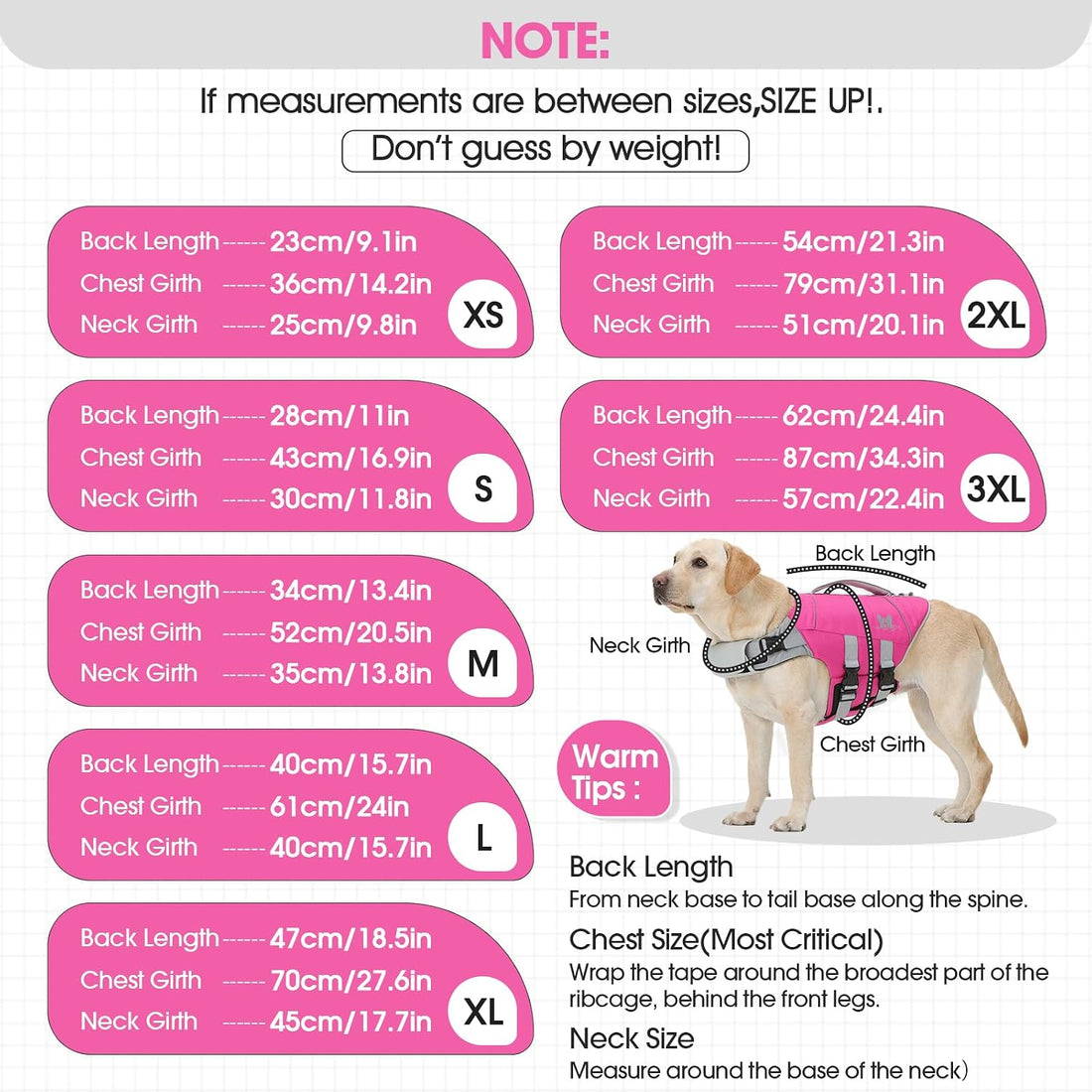 Nanaki Dog Life Jacket Large