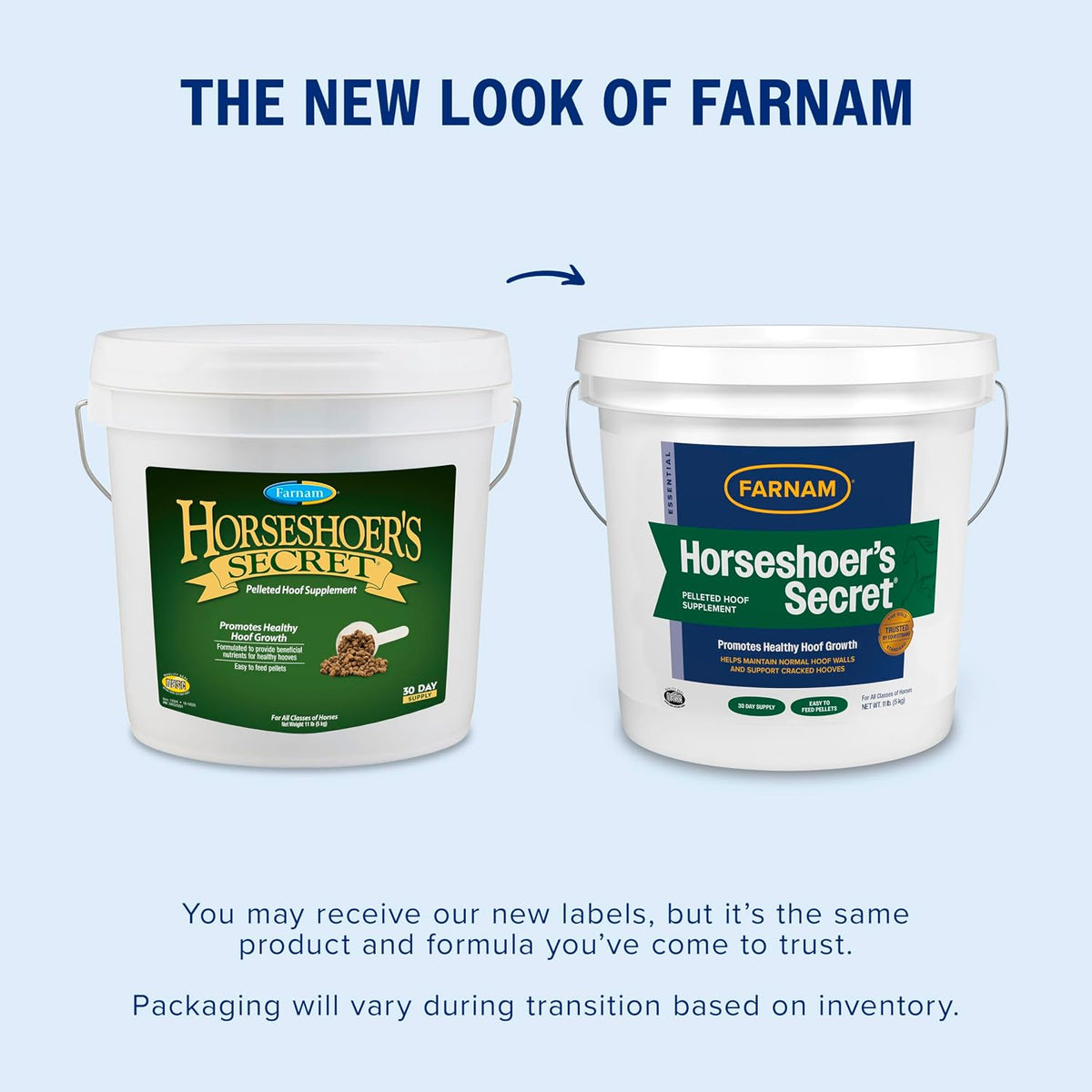 Farnam Horseshoer's Secret Pelleted Hoof & Biotin Supplements