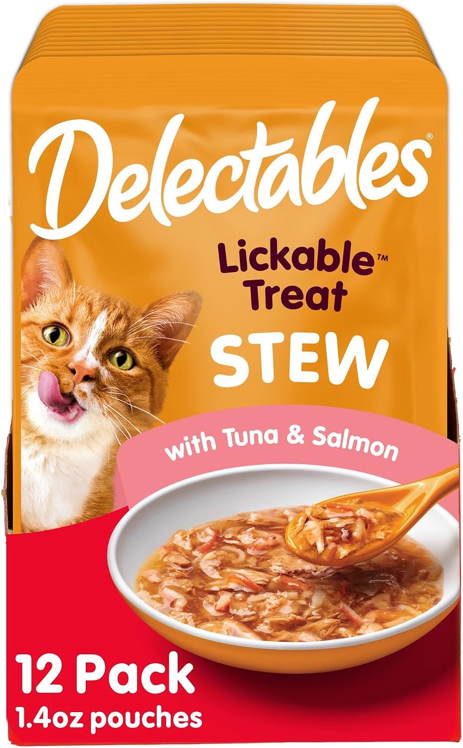 Delectables Lickable Treat Stew Wet Cat Treat & Food Topper