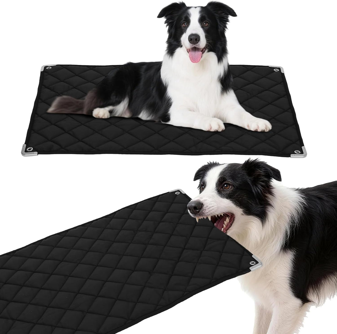 Brobear 35" x 22"Chew Proof Crate Pad for Aggressive Chewers