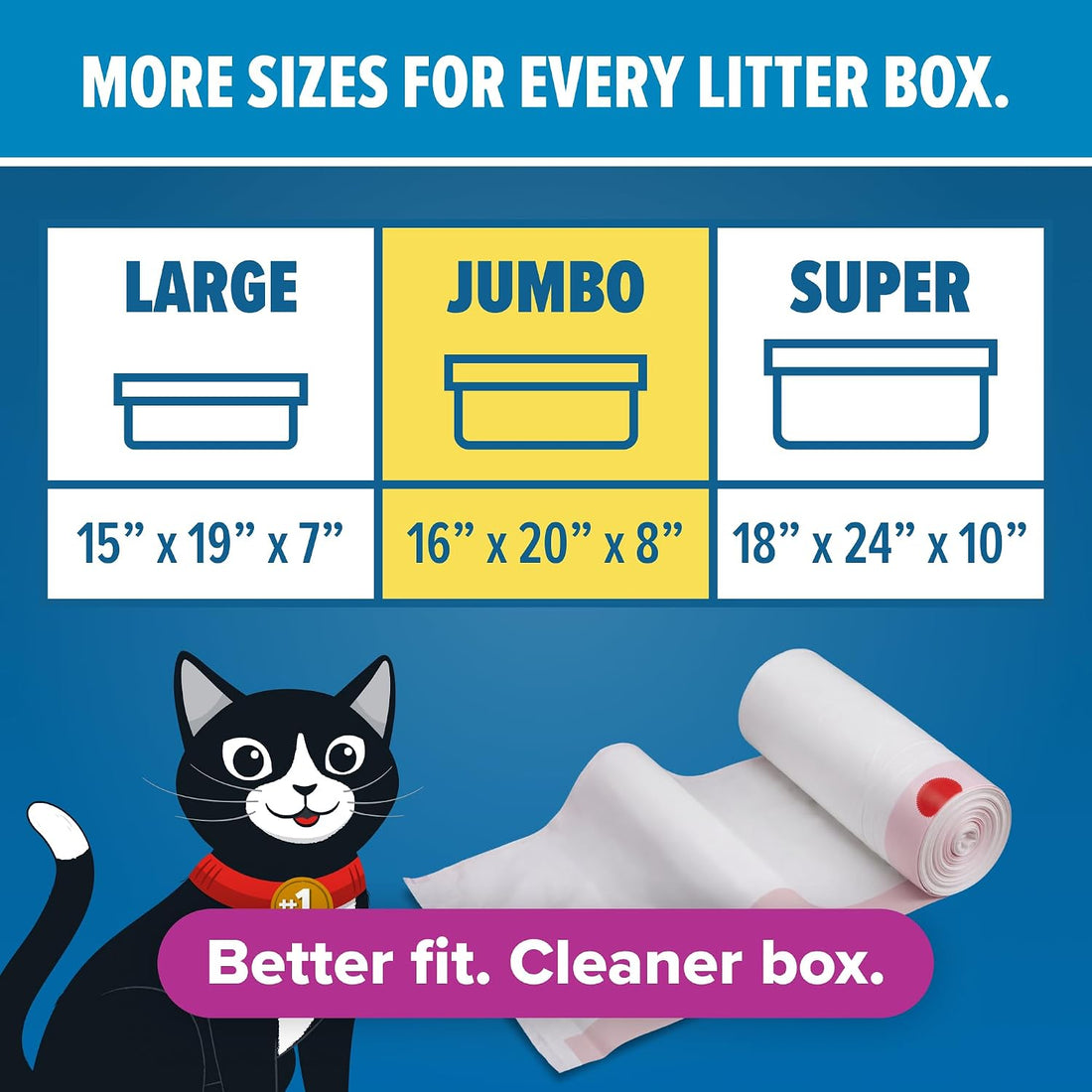 Jonny Cat Litter Box Liners: Fresh Scent - Heavy Duty