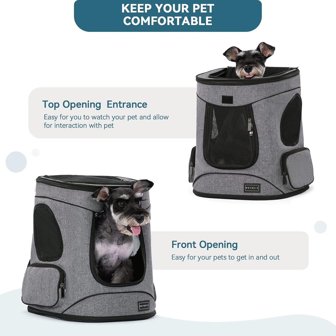Petsfit Dog and Cat Backpack Carrier