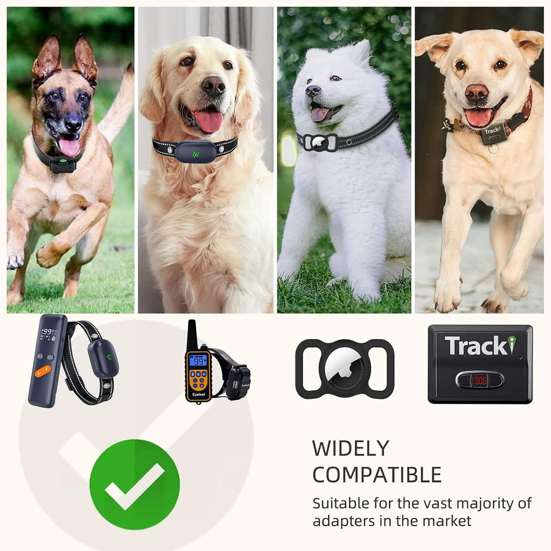 Collar Replacement Strap, Reflective Replacement Nylon Collar Strap
