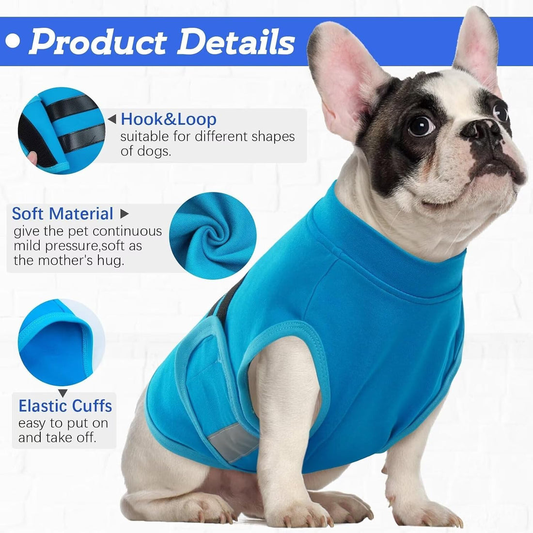 MIGOHI Dog Anxiety Relief Coat, S