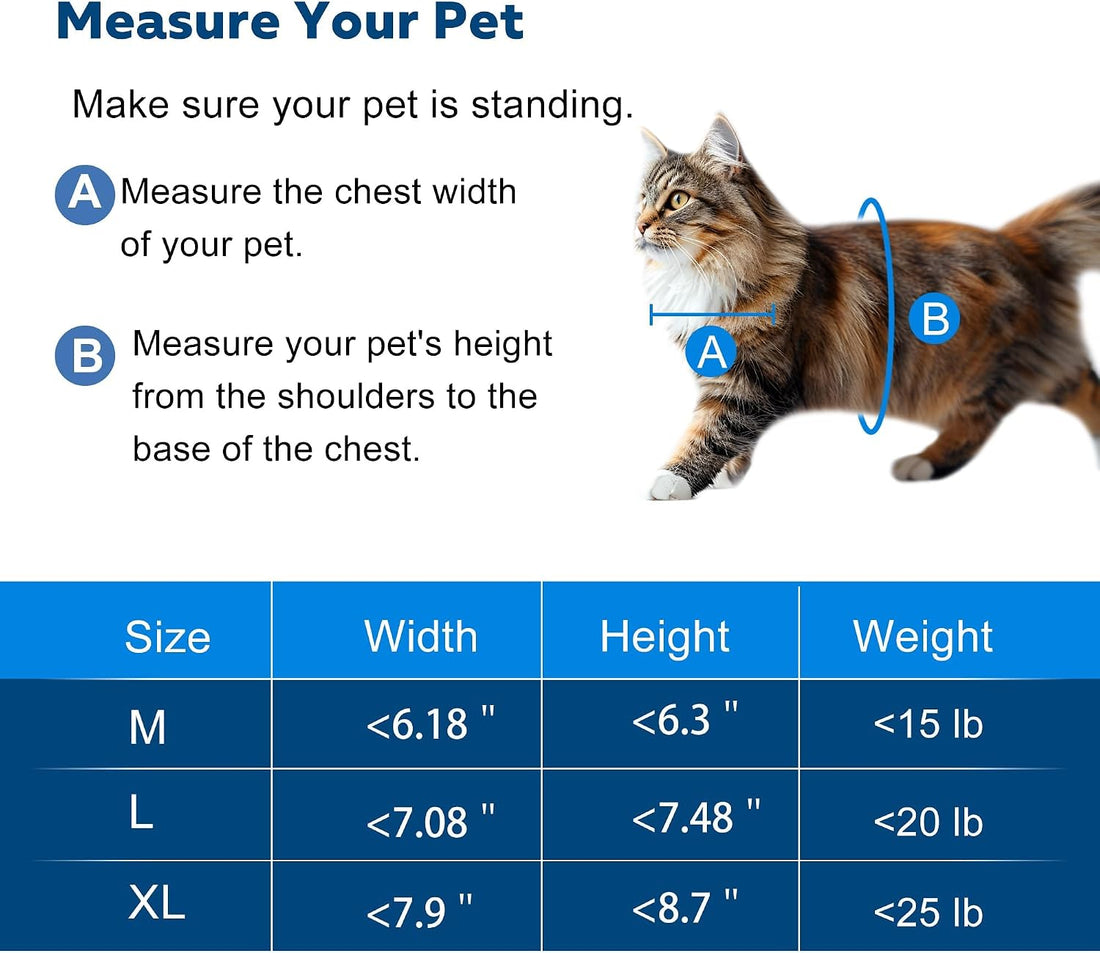 CEESC Medium Cat Door for Pets up to 15.43 lbs, Weatherproof