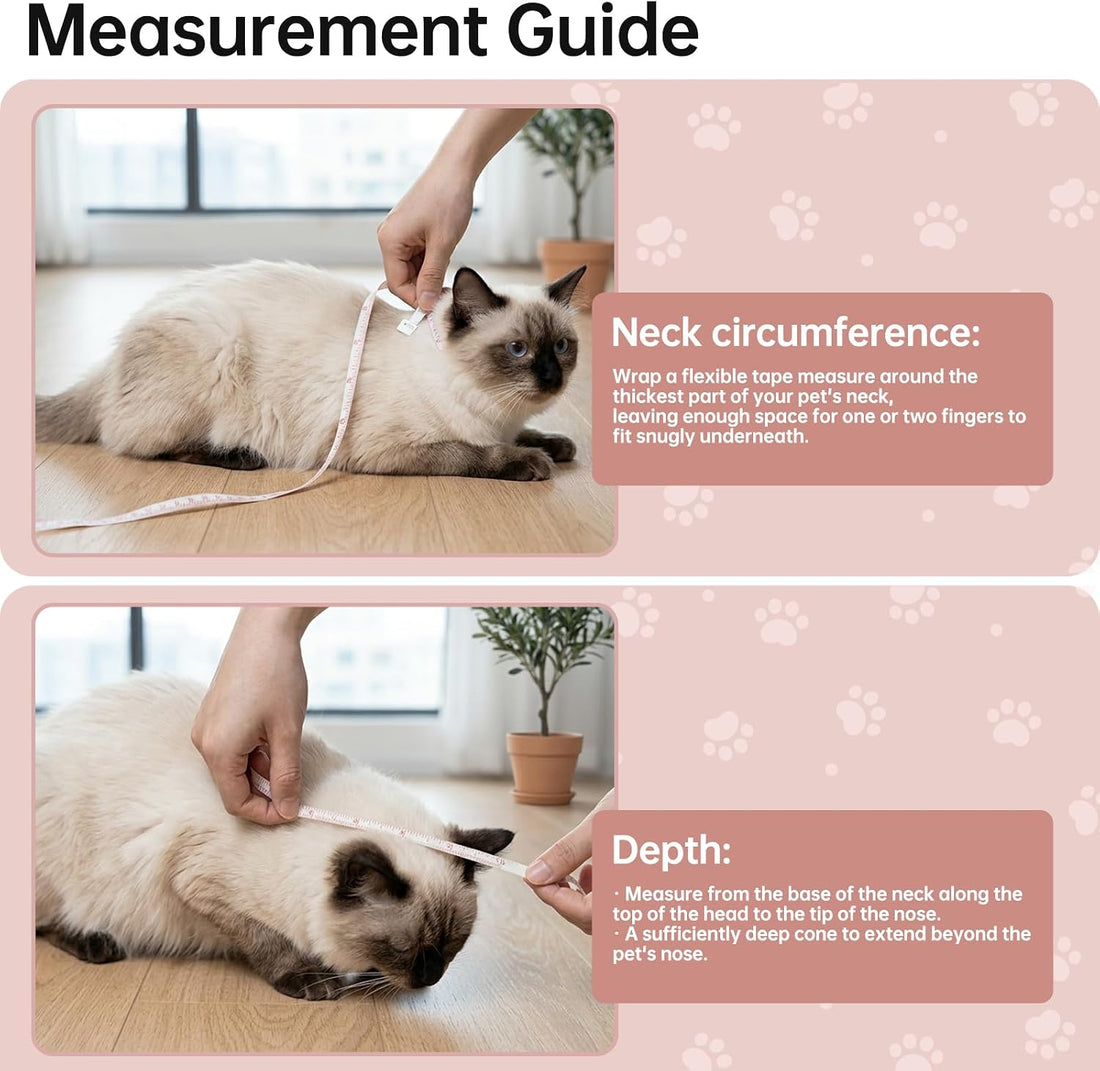 Touchdog Soft Cat Cone Collar, Waterproof Recovery E-Collar