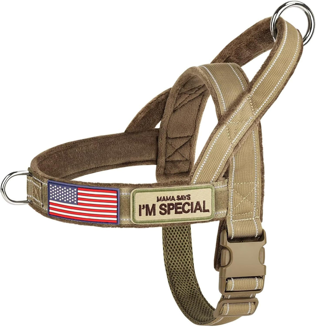Forestpaw No Pull Dog Harness with Large Handle,Comfortable,L