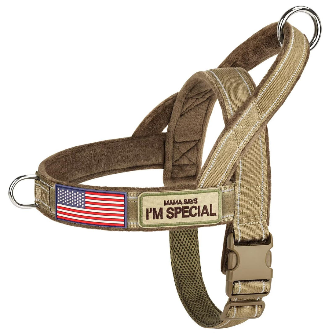 Forestpaw No Pull Dog Harness with Large Handle,Slip on Reflective