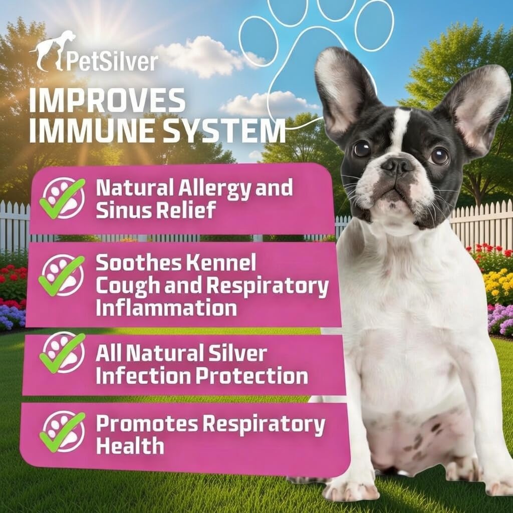PetSilver Immune Support, Natural Nebulizer Solution