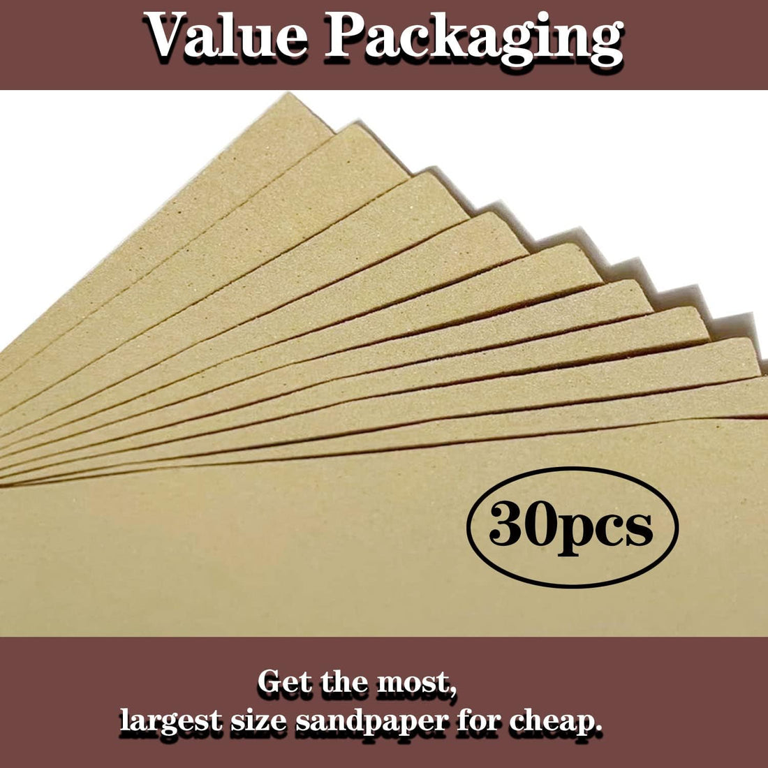 30 Pack Bird Cage Liners, 11x17 Inch Sand Paper Bird Cage Accessories