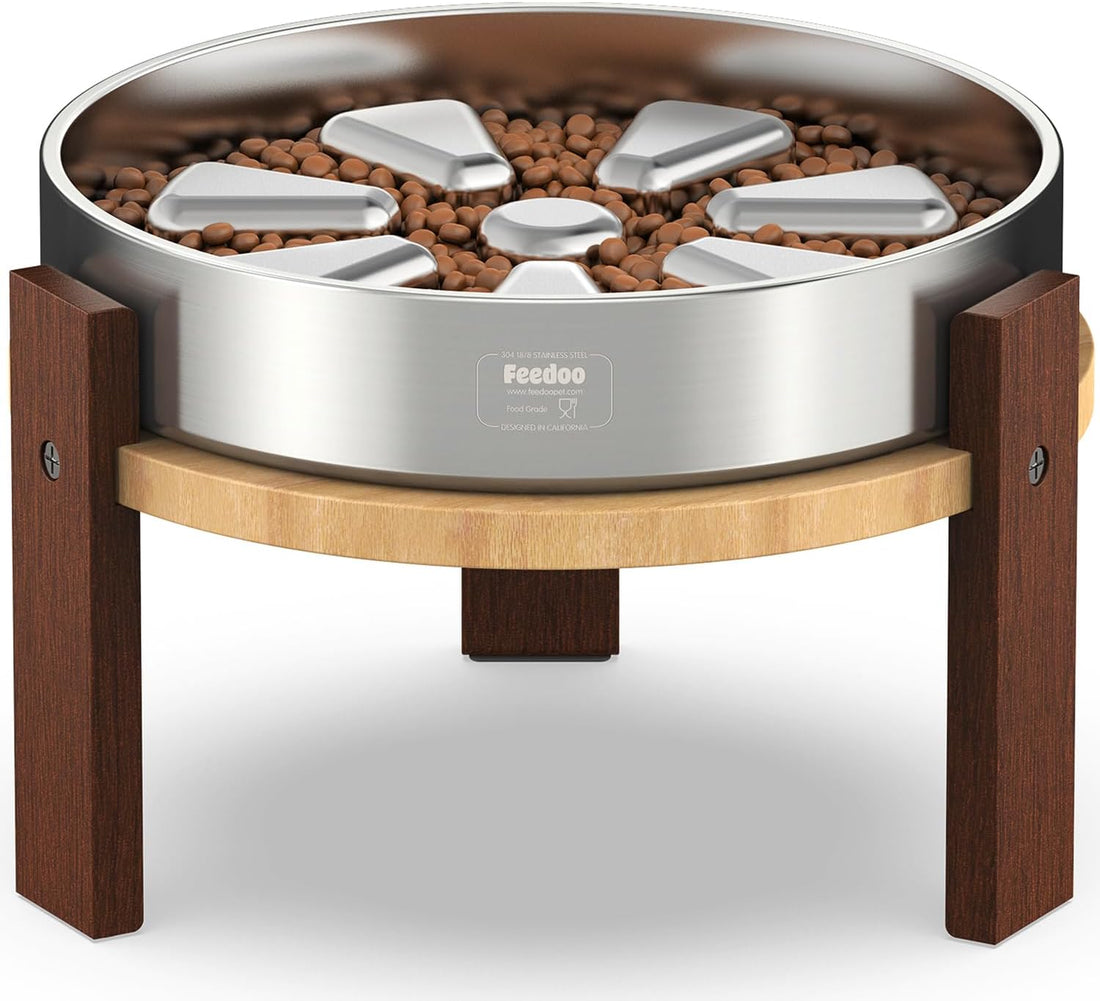 Feedoo Elevated Dog Bowl Stand, 7'' Height Raised Stand for Large Dogs