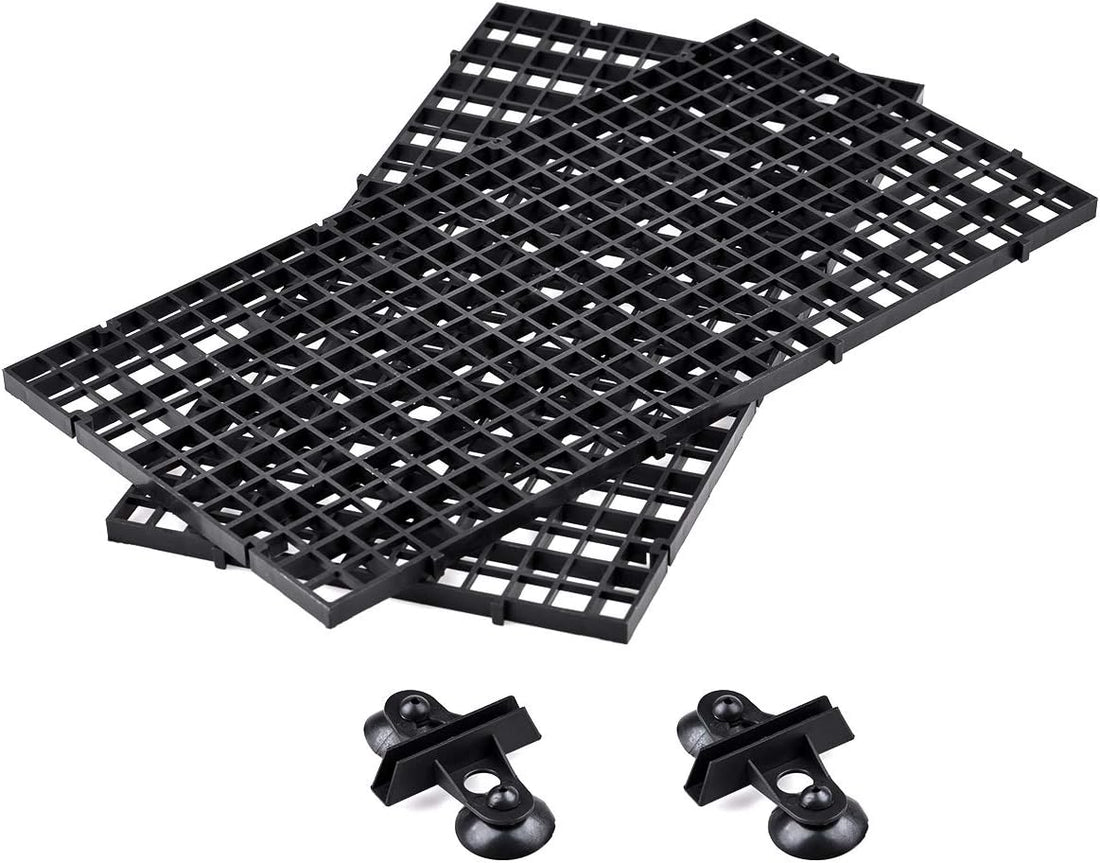 WEAVERBIRD 2 Pcs Aquarium Divider Tray Plastic Grid Divider Tray Egg
