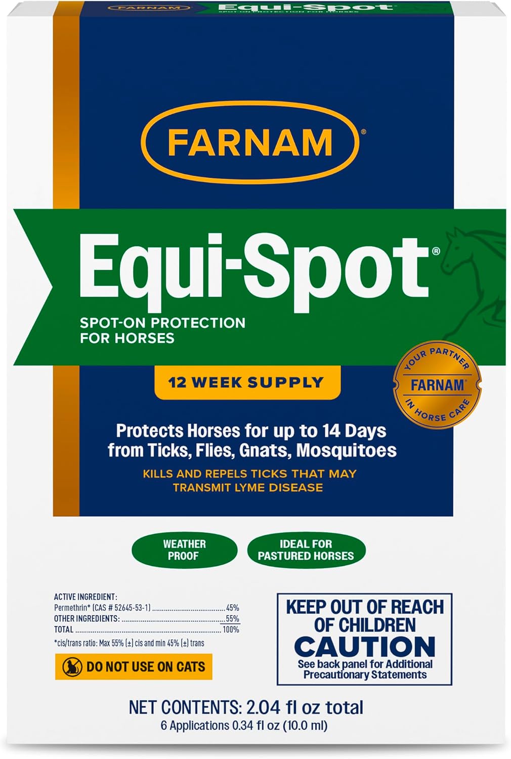 Farnam Equi-Spot, Weather Proof Targeted Spot On Protection