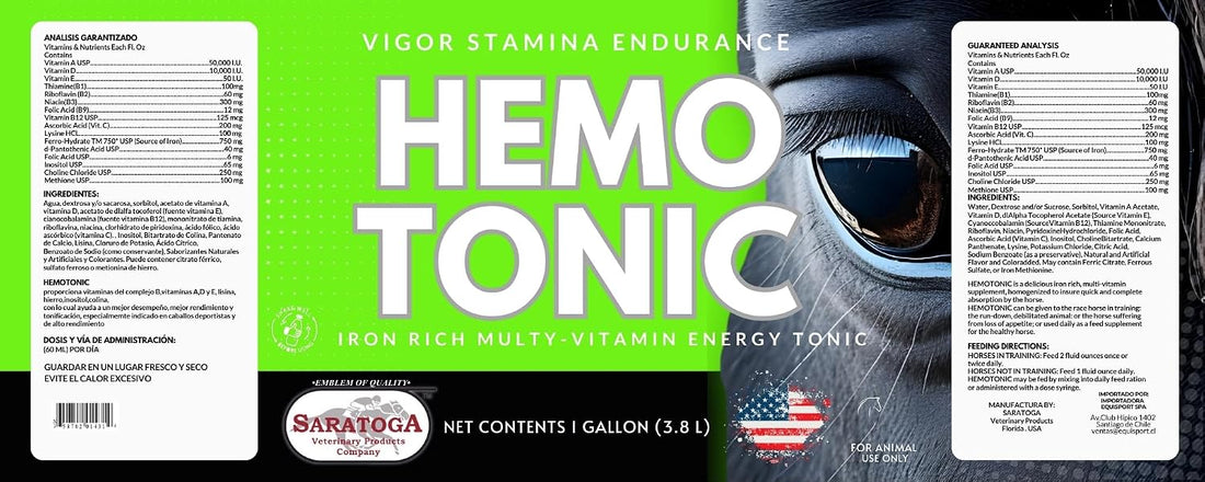 Hemotonic Iron Rich Multi-Vitamin Energy Tonic Body Builder