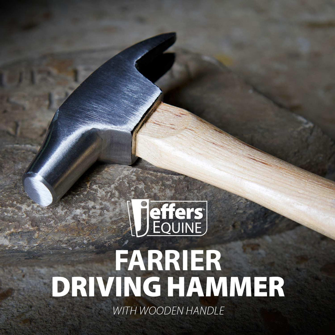 Jeffers Equine Farrier Driving Hammer for Horses