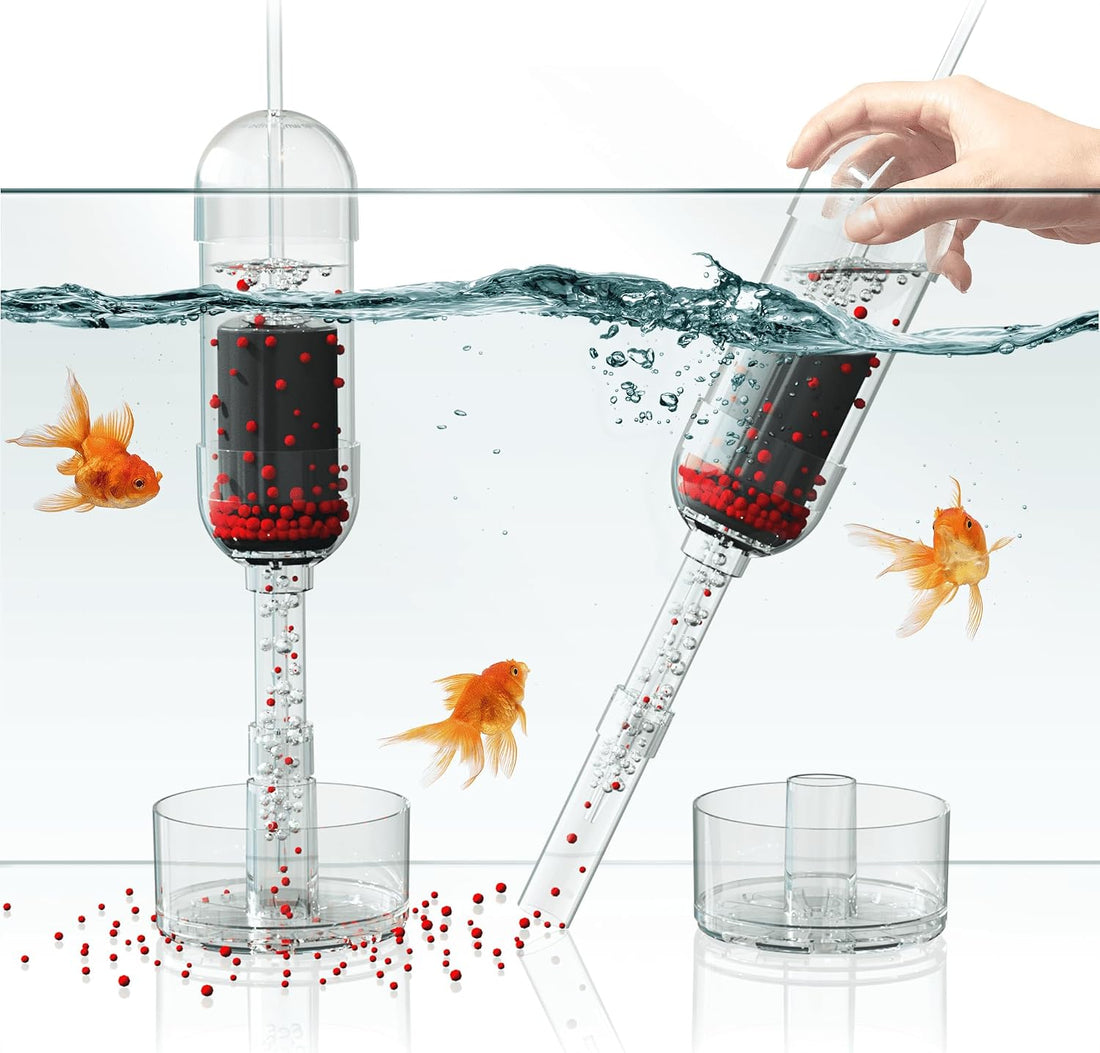 Aquarium Fish Waste & Debris Remover | Auto & Handheld Modes