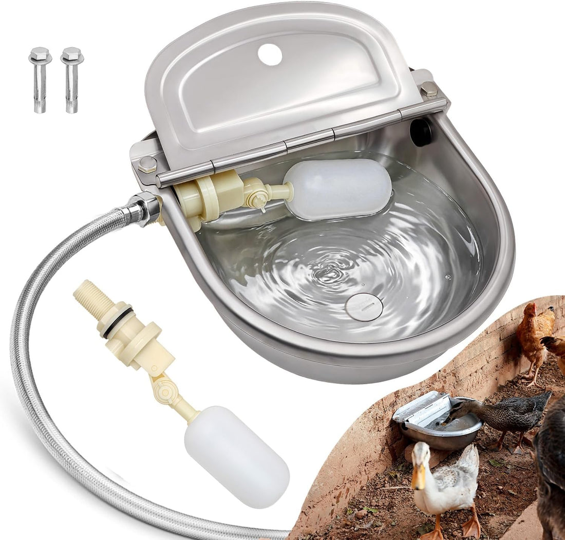 Automatic Water Dispenser Dog Water Bowl 304 Stainless Large Pet