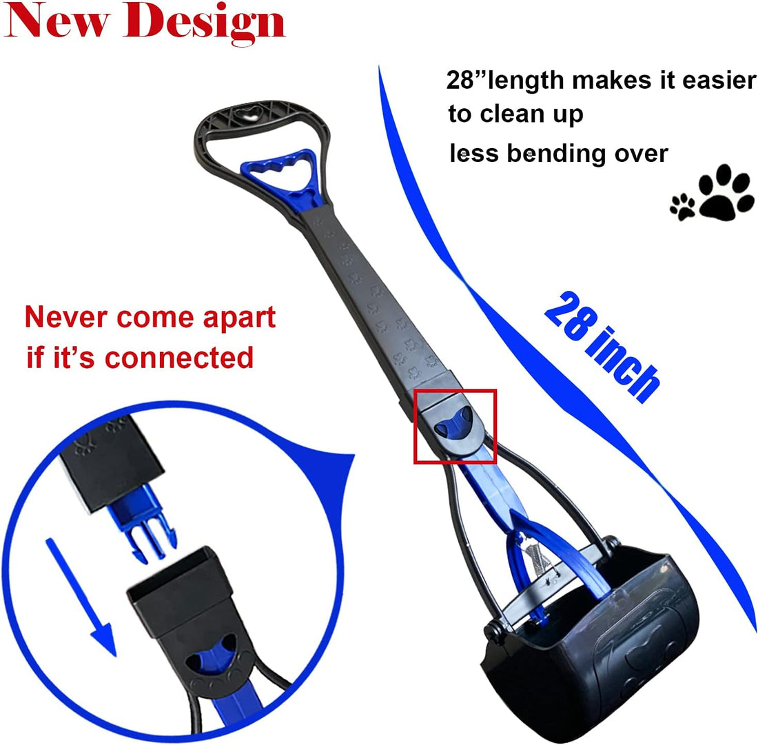 ienjoyed Non-Breakable Pooper Scooper for Large Medium & Small Dogs