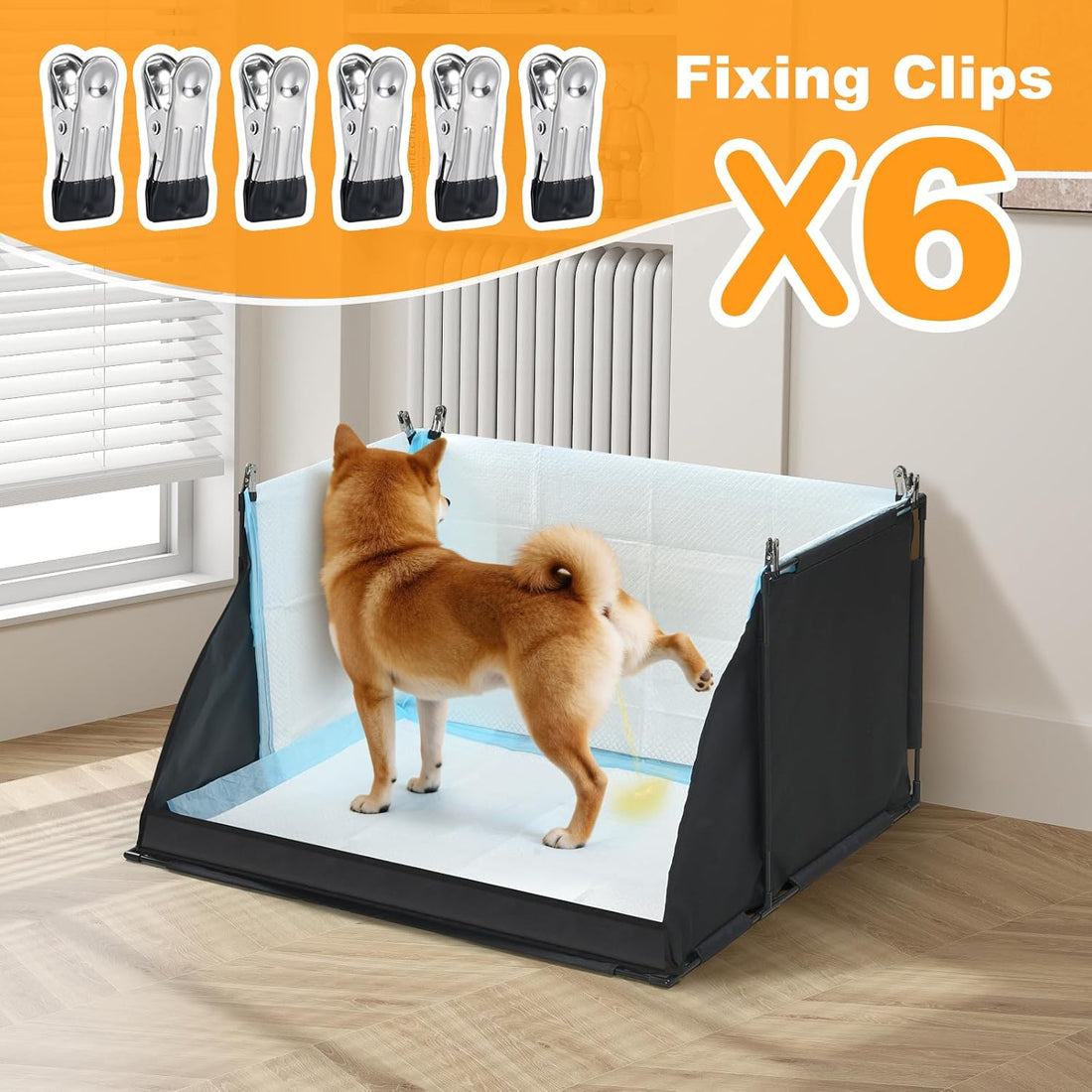 Uross Dog Pee Pad Holder with High Walls