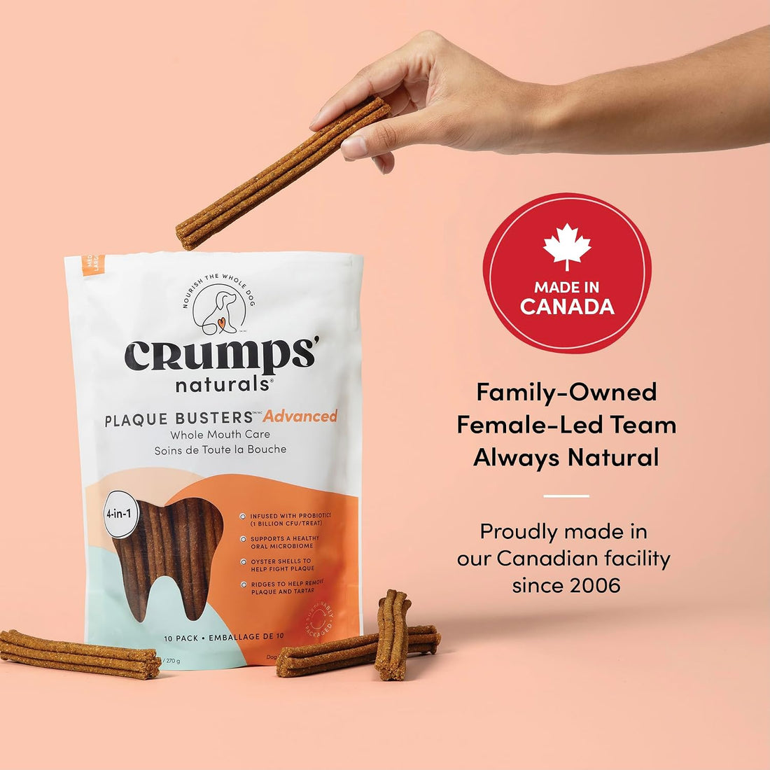 Crumps' Naturals Plaque Busters Advanced