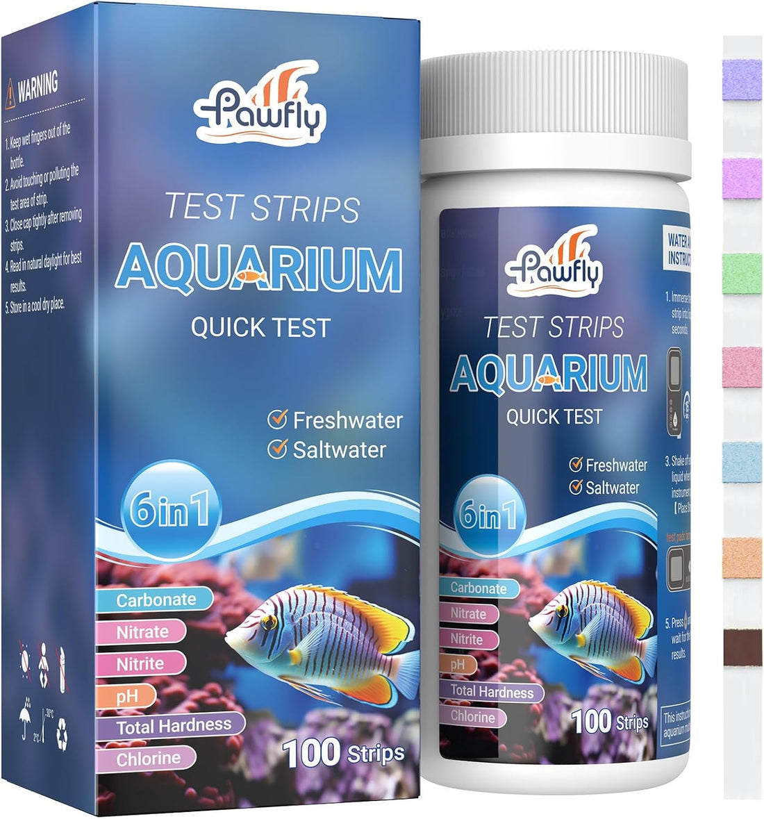 Pawfly 6 in 1 Digital Water Testing Kit