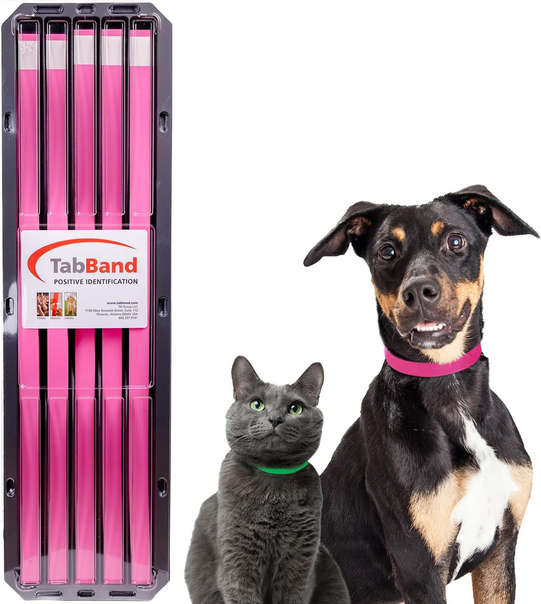 Max Premium Pet ID Collars - 20 Inch - 500 Count - Variety