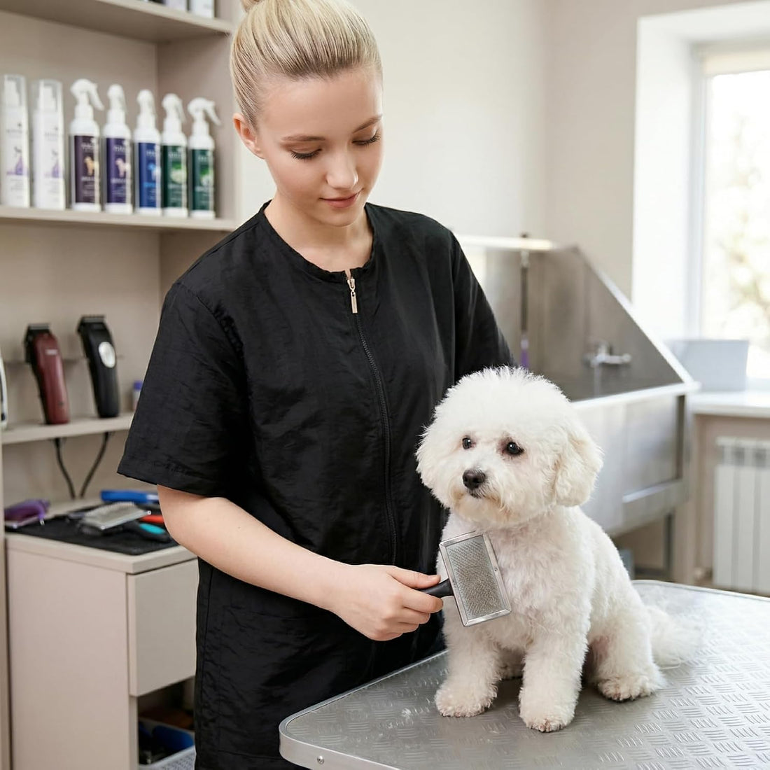 Pumtus Waterproof Pet Grooming Workwear
