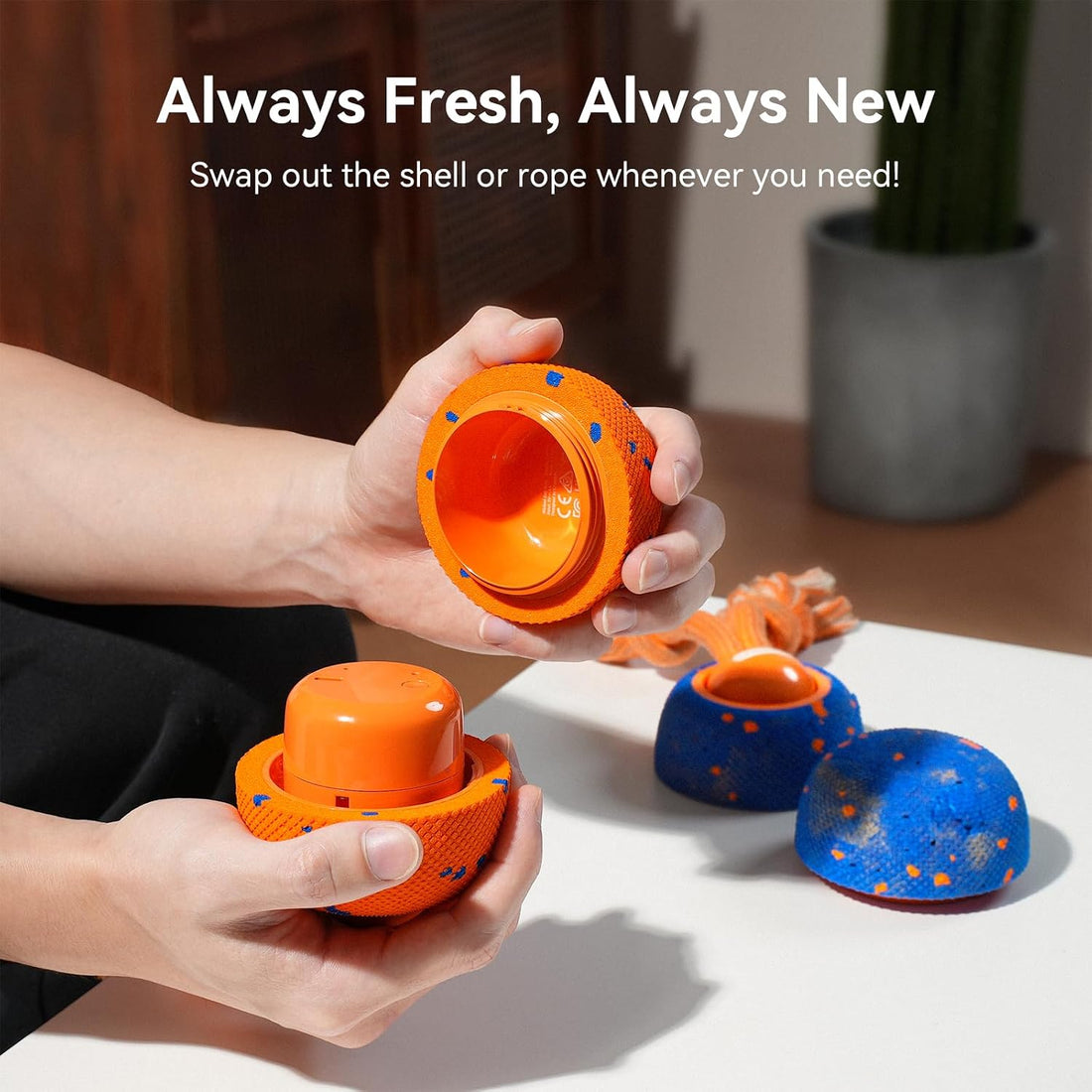 Cheerble Smart Interactive Dog Toy, Wicked Ball Rolly