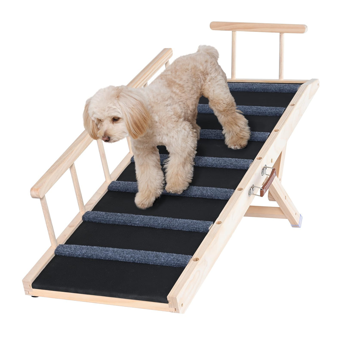 VEVOR Dog Ramp, Folding Pet Ramp for Bed
