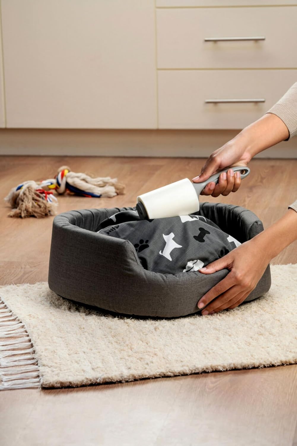 Scotch-Brite Pet Extra Sticky Lint Rollers 4 Rollers 48 Sheets Per
