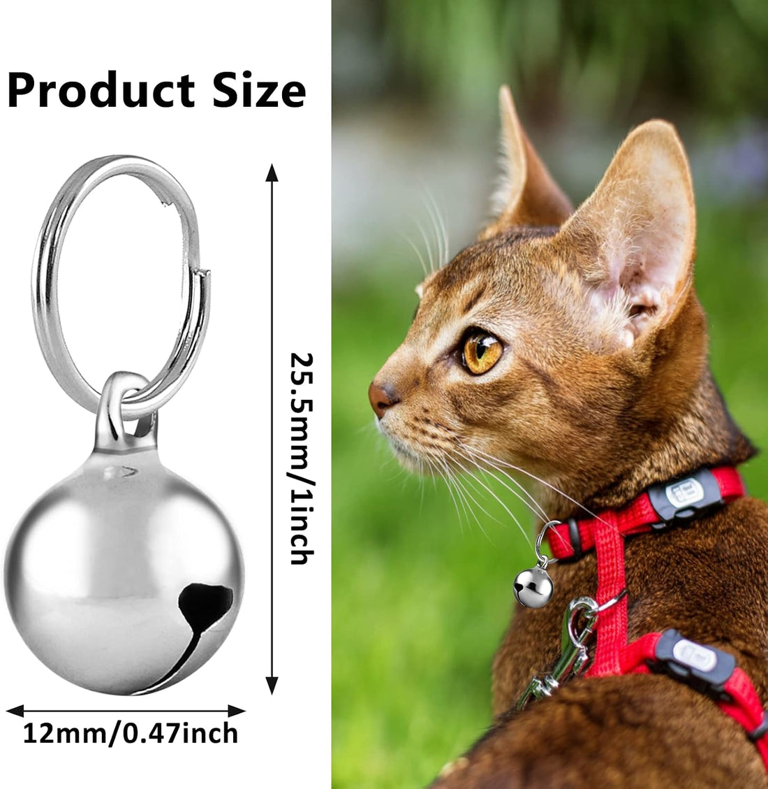 Waziaqoc Pet Bells for Dogs and Cats