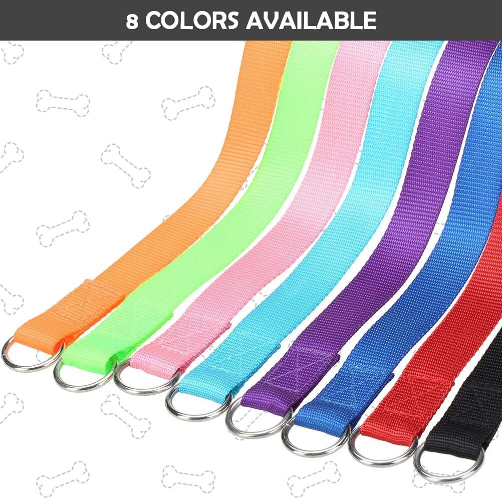 HOMIMP Slip Lead Dog Leash 6 FT- 48 PCS Bulk Colors Kennel Control