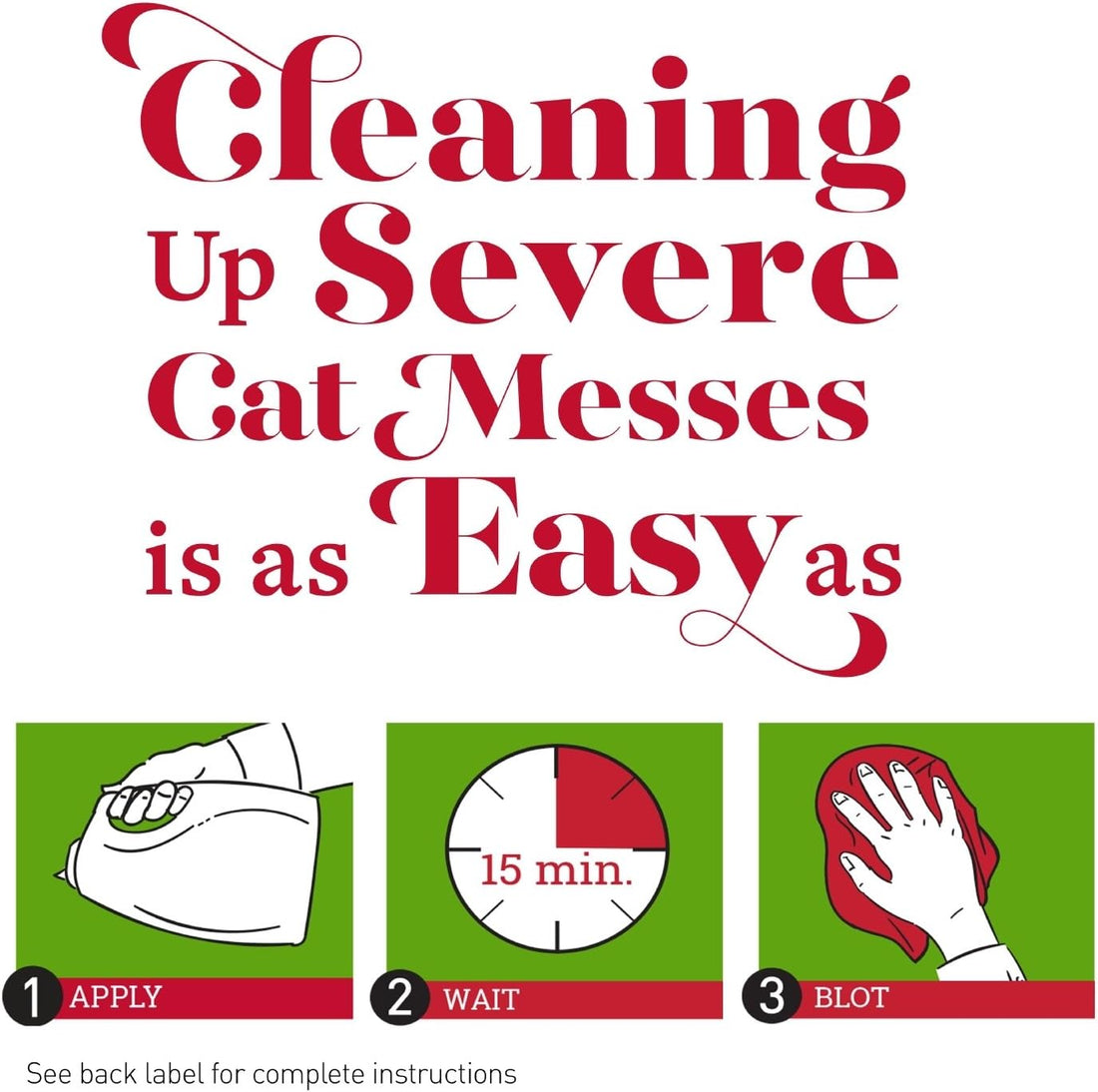 Nature’s Miracle Advanced Stain and Odor Eliminator Cat