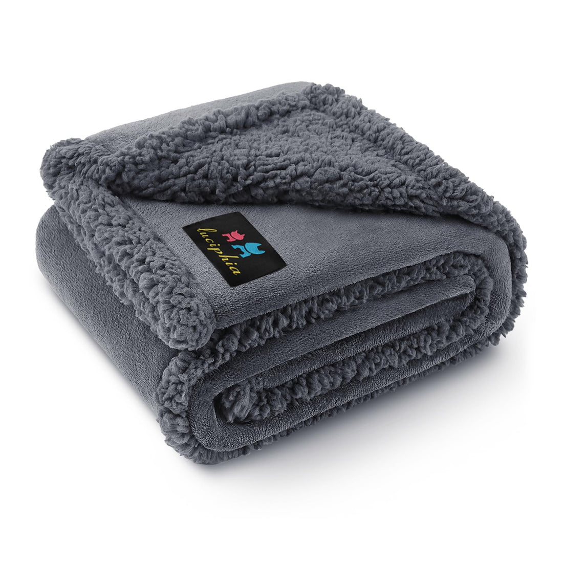 Waterproof Pet Blanket, Liquid Pee Proof Dog Blanket for Sofa Bed