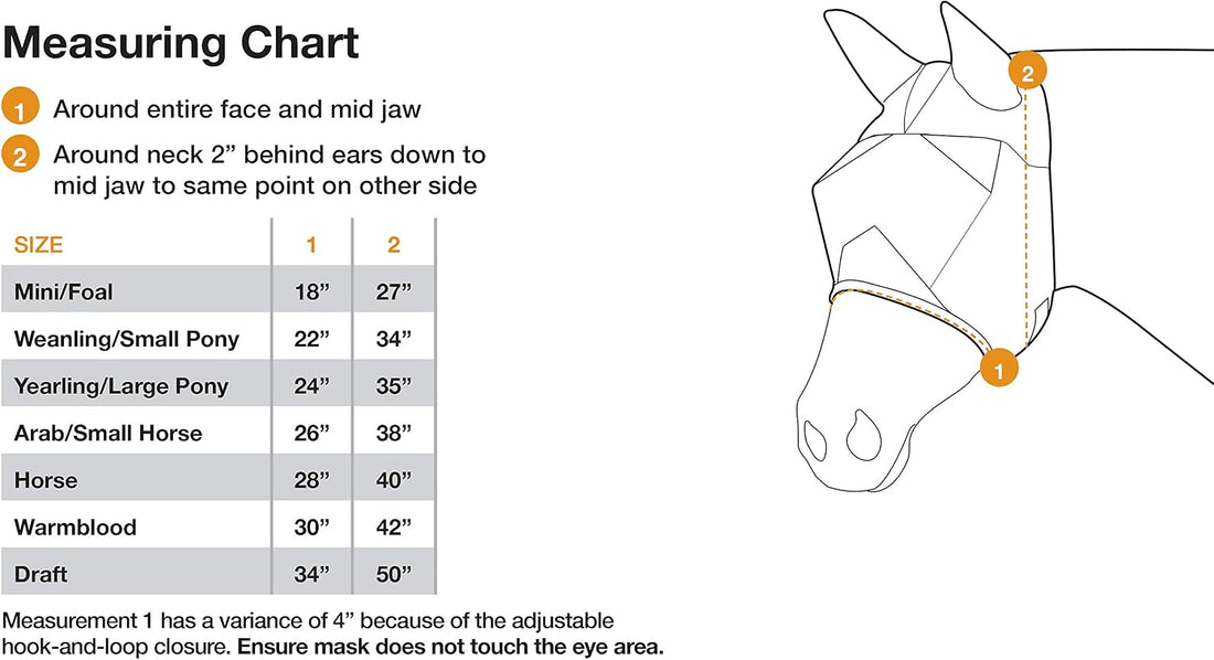 Cashel Quiet Ride Horse Fly Mask