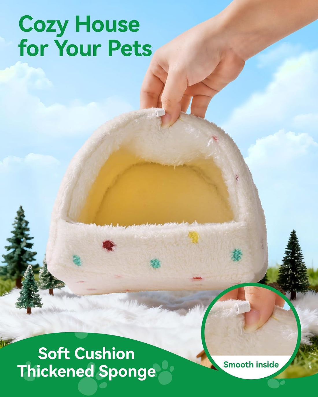 Warming Guinea Pig Hideout Bed Guinea Pig House