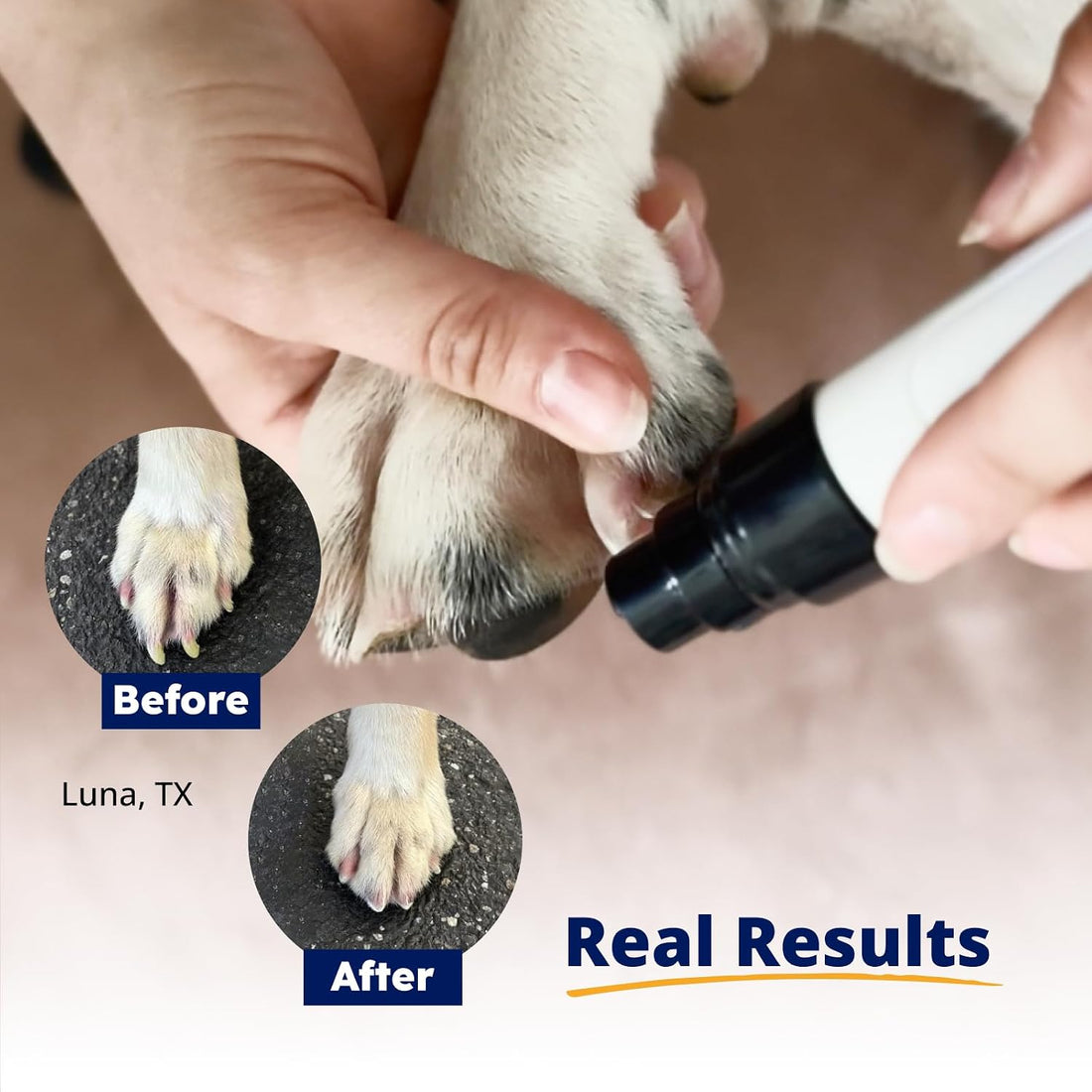 Save 10% on Silent Groom Pro Pet Nail Grinder + Replacement Drum