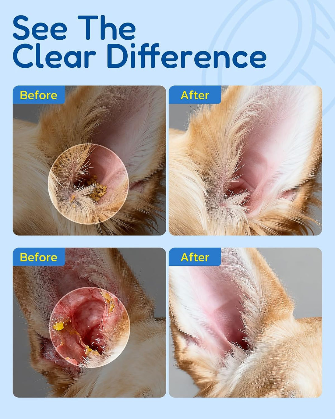 Dog Ear Cleaner - Pet Ear Wash