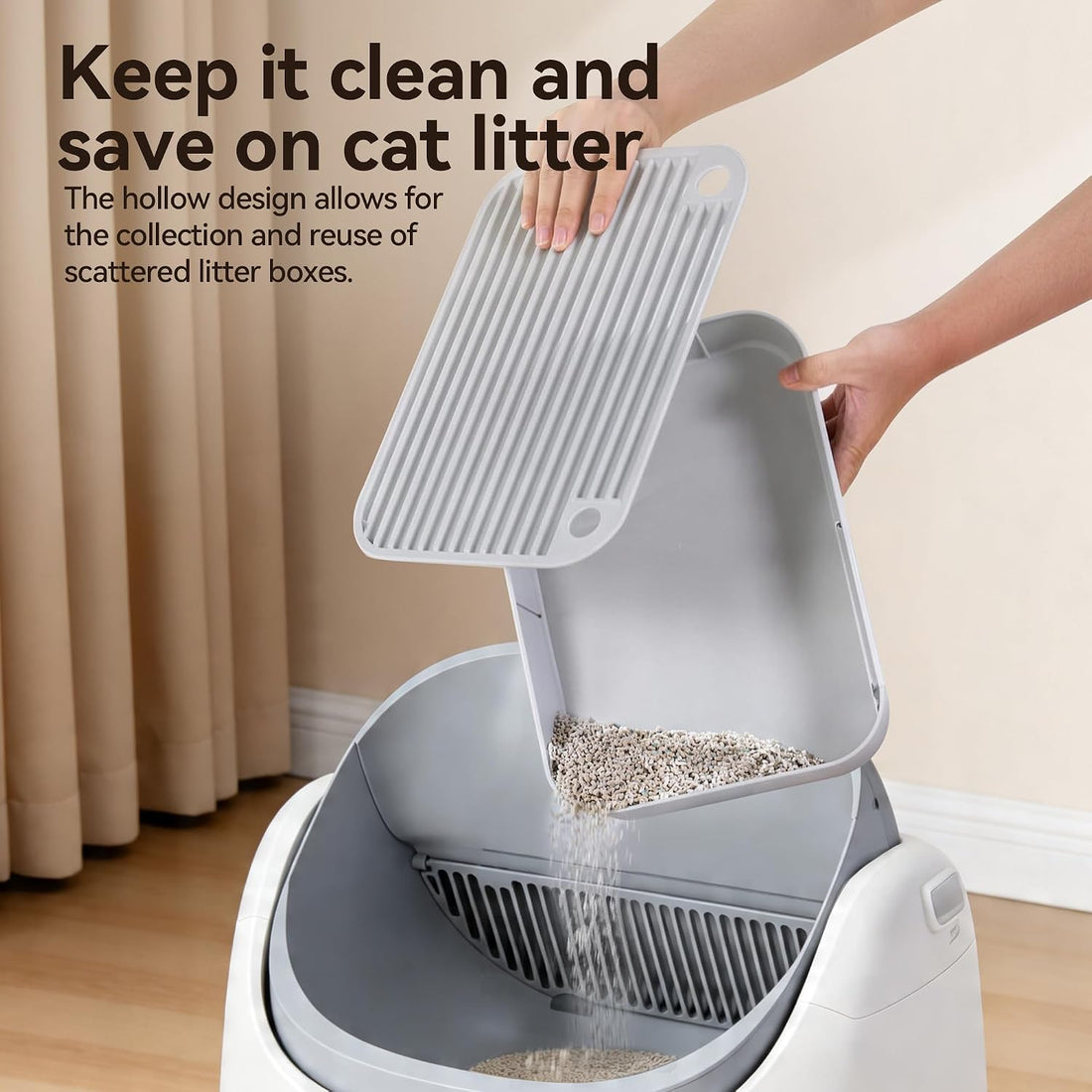 Thereye Cat Litter Box Step Stool