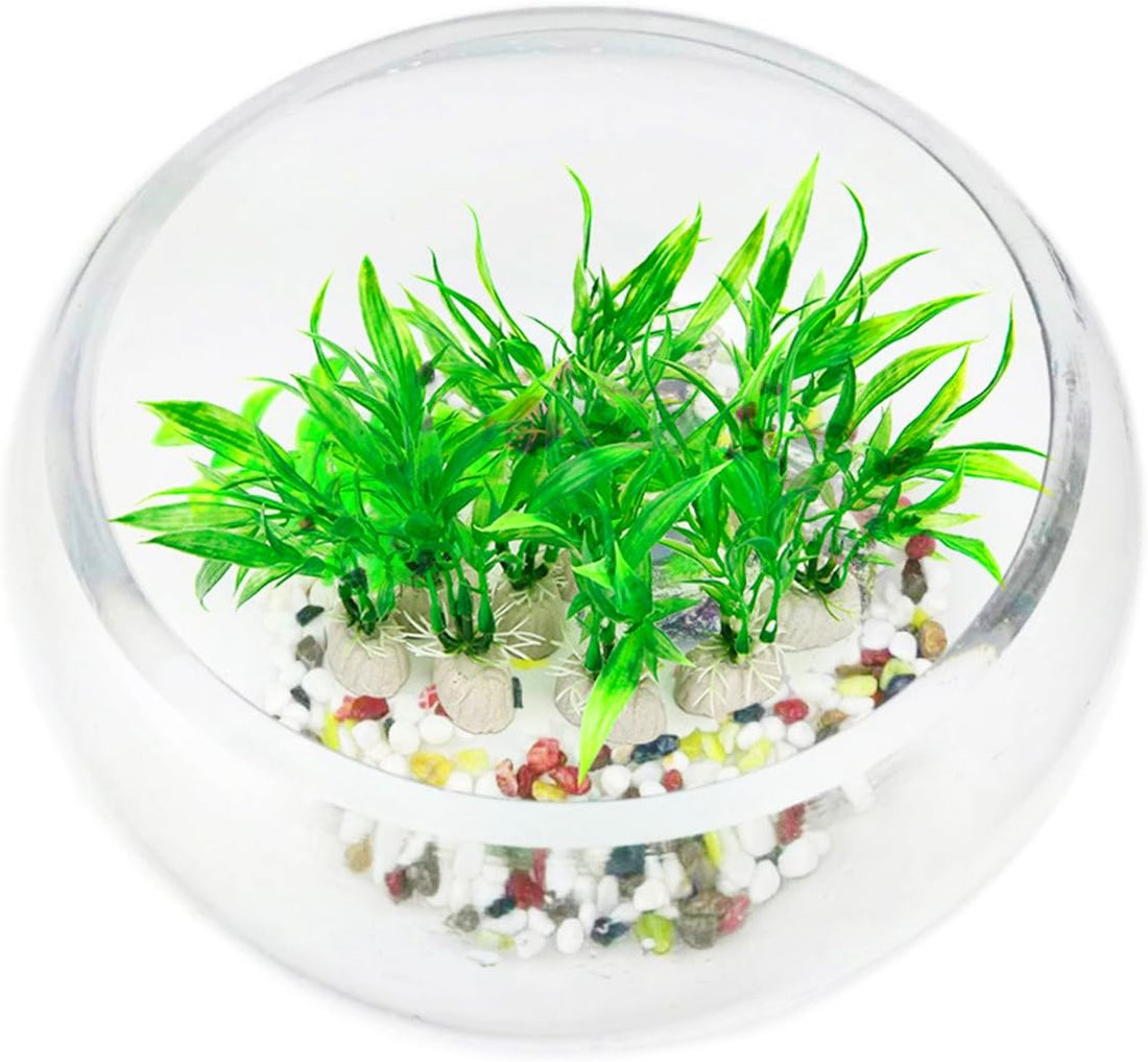 COMSUN 10 Pack Artificial Aquarium Plants
