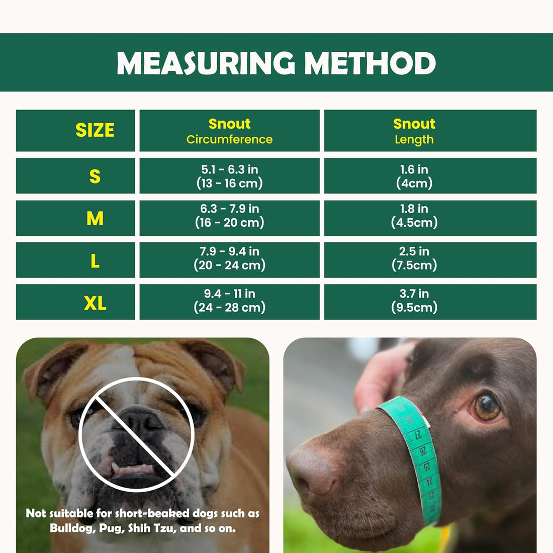 Dog Muzzle Medium Sized Dogs