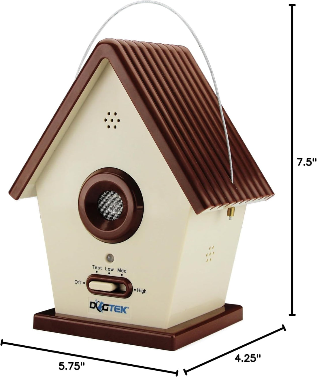 DOGTEK Sonic Birdhouse Bark Control for Indoor & Outdoor Use