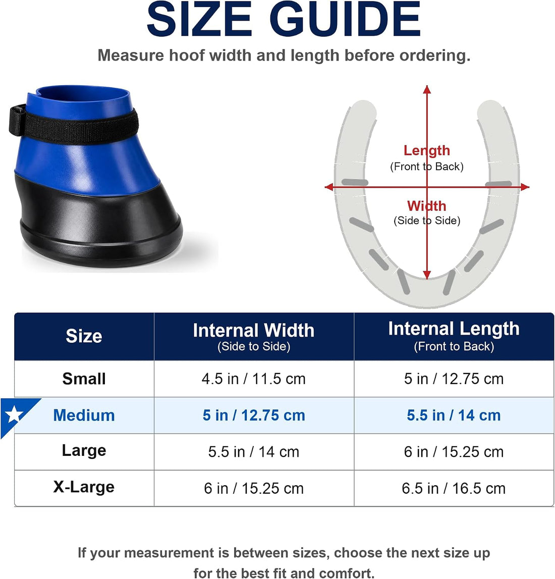 Rubber Medical Hoof Boot