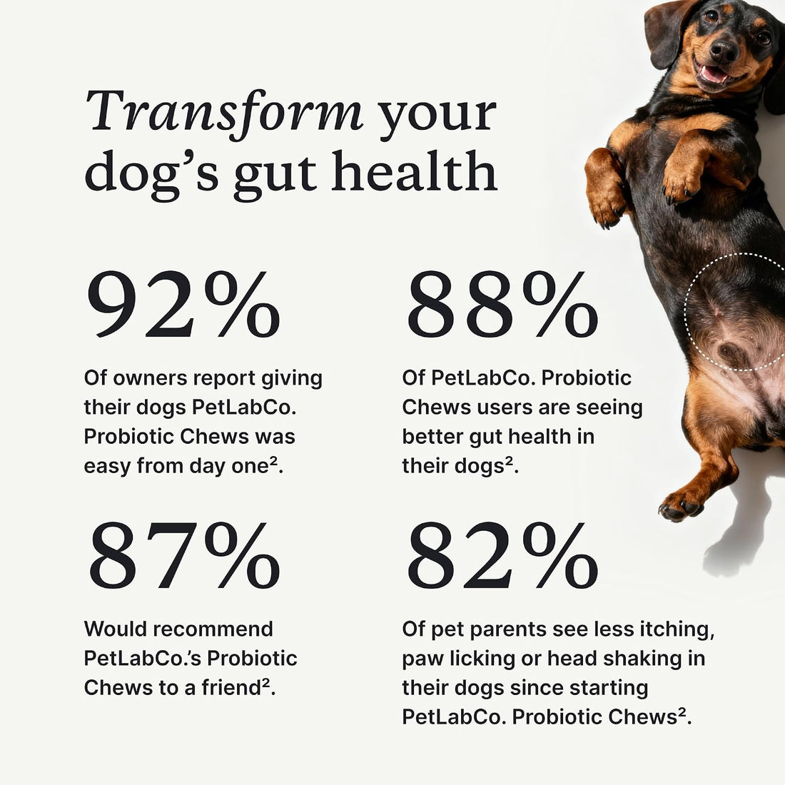 PetLab Co. Probiotic Chews for Dogs, 30 Soft Chews, 3-Pack
