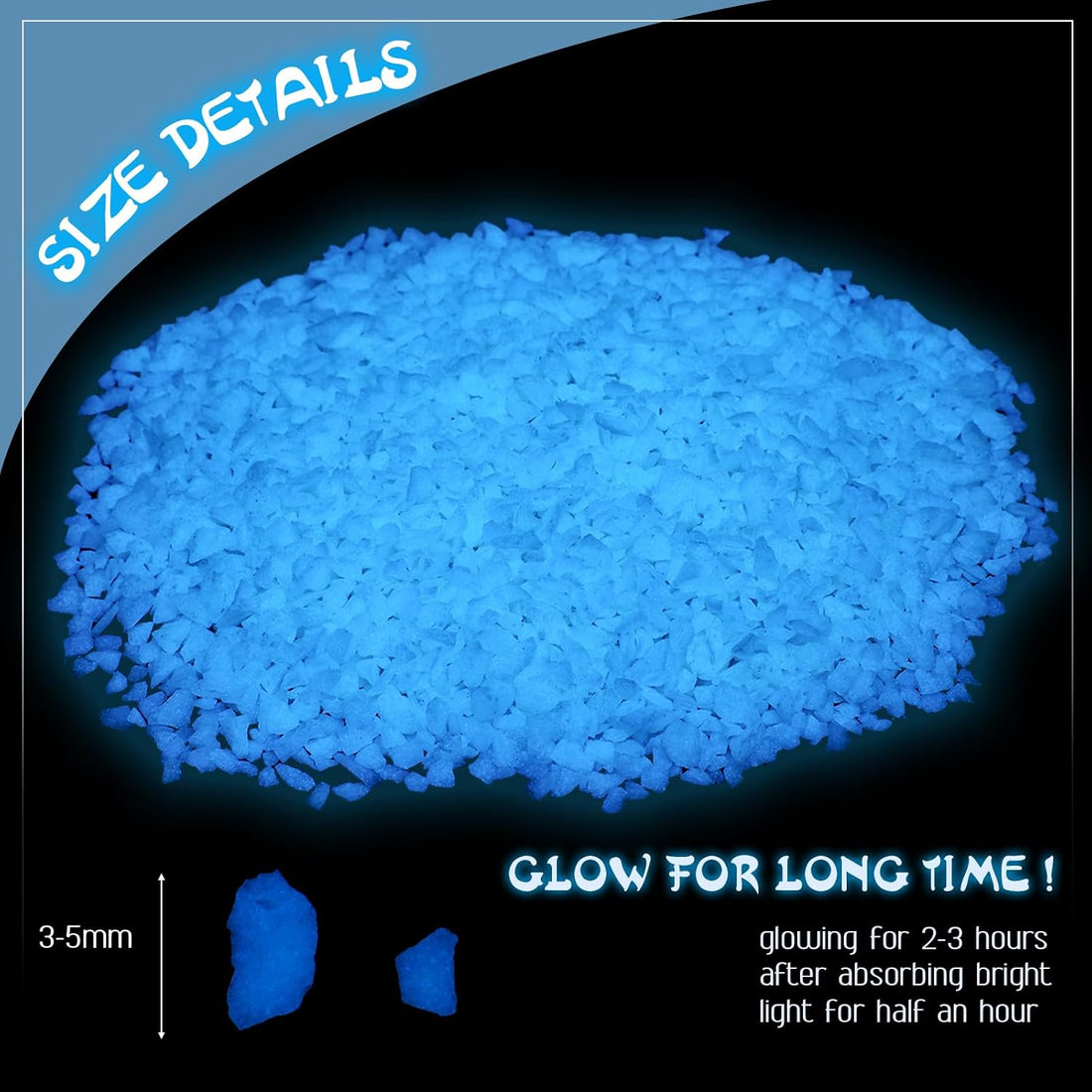 Wesiti Glow in the Dark Gravel